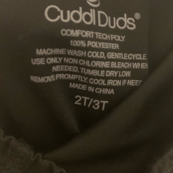 ClimateRight by Cuddl Duds Cuddlduds Toddler - Picture 2 of 3